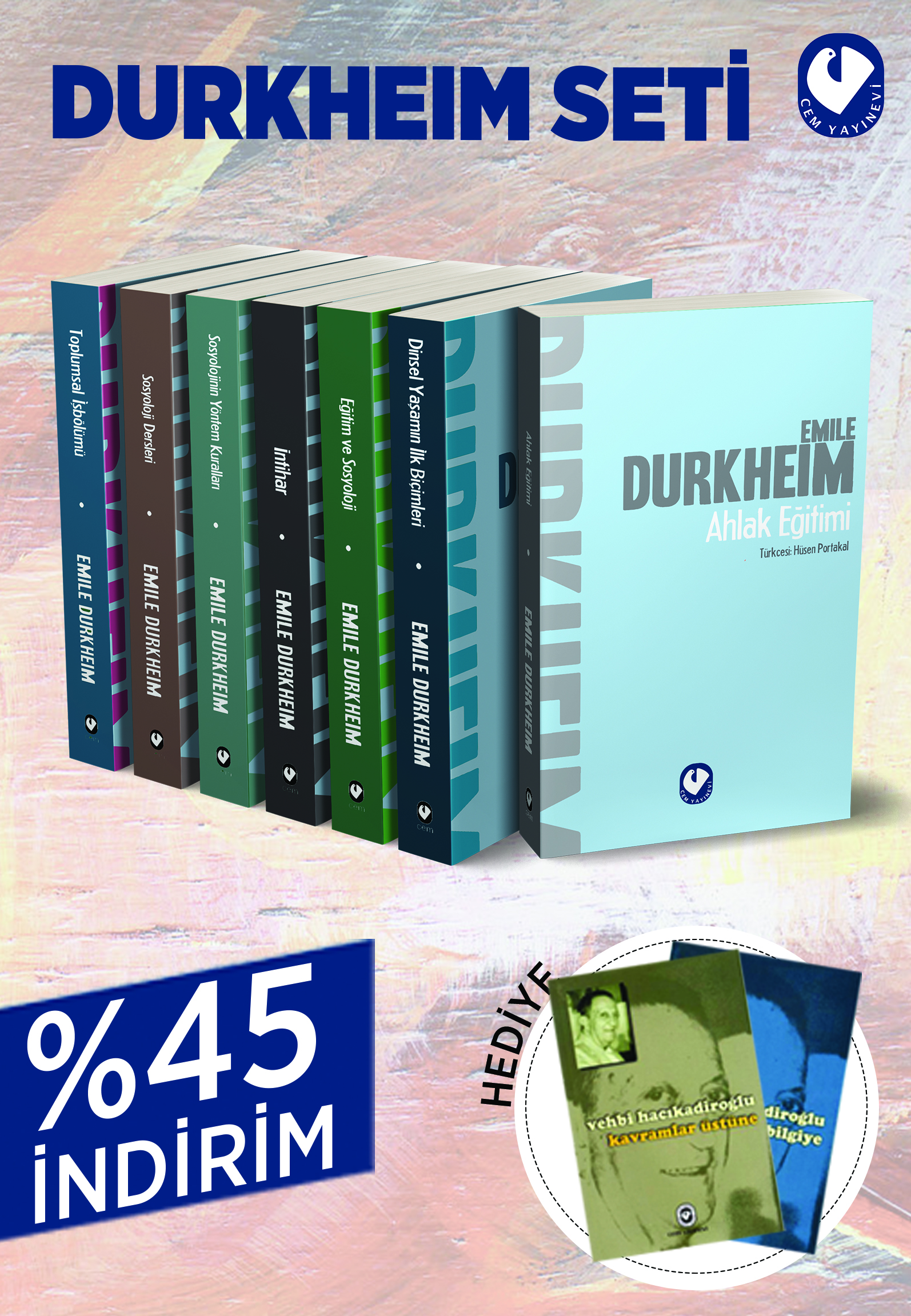 Durkheim Seti (8 Kitap)