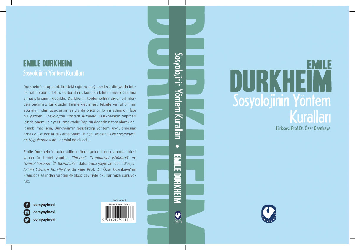 Sosyolojinin Yöntem Kuralları